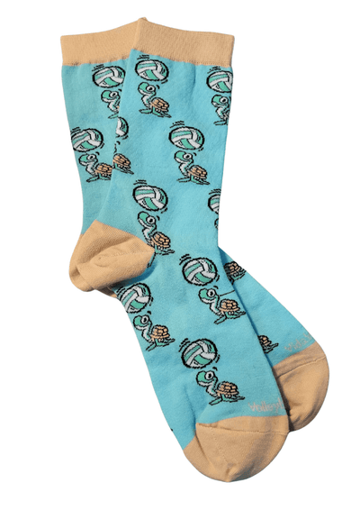 Volleyball Turtle Socks - VidaVibe